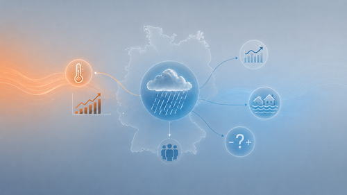 Visualization of Extreme Rainfall Events in the Context of Climate Change (Preliminary), AI-Generated